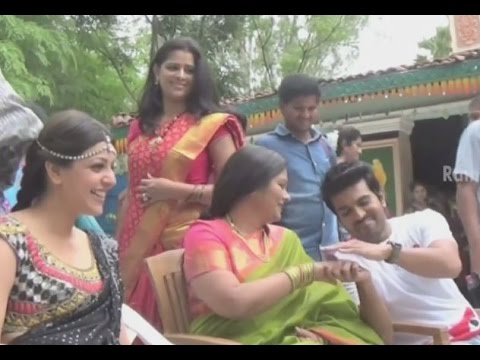 GAV Govindudu Andarivadele - Gulabi Kallu Rendu Song Making - Ram Charan
