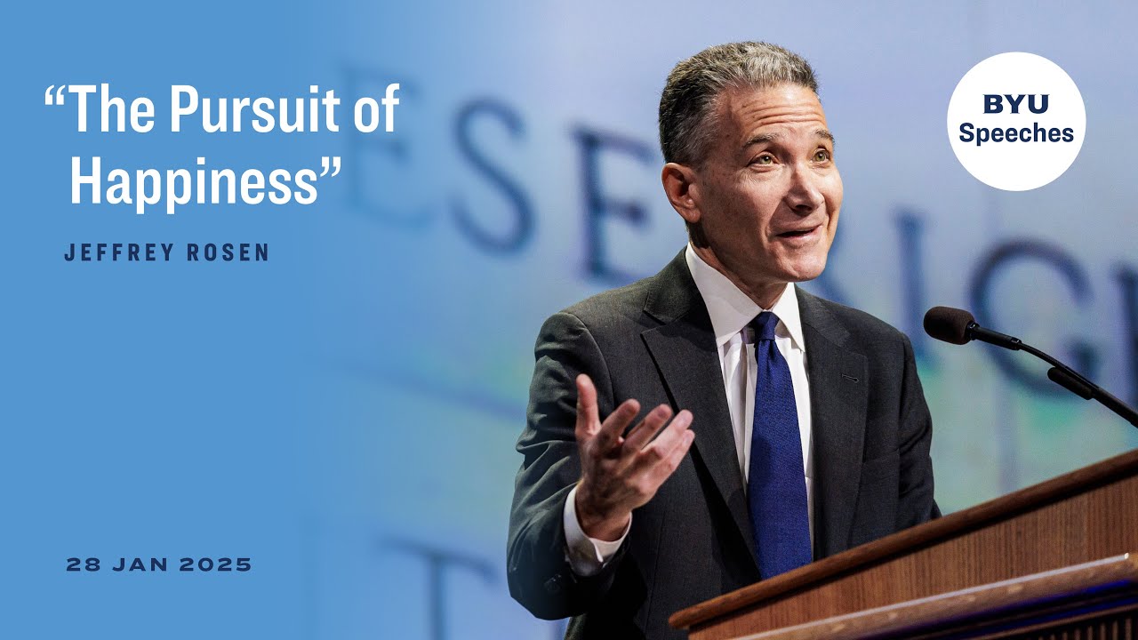 “The Pursuit of Happiness” | Jeffrey Rosen | January 2025