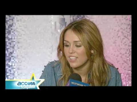 Miley Explains Dave Days Video on Access Hollywood