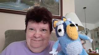 Crochet Now you have your very own Bluey