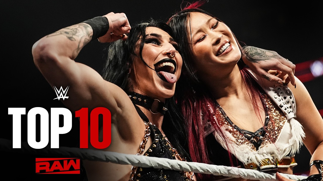 Top 10 Monday Night Raw moments: WWE Top 10, April 6, 2026