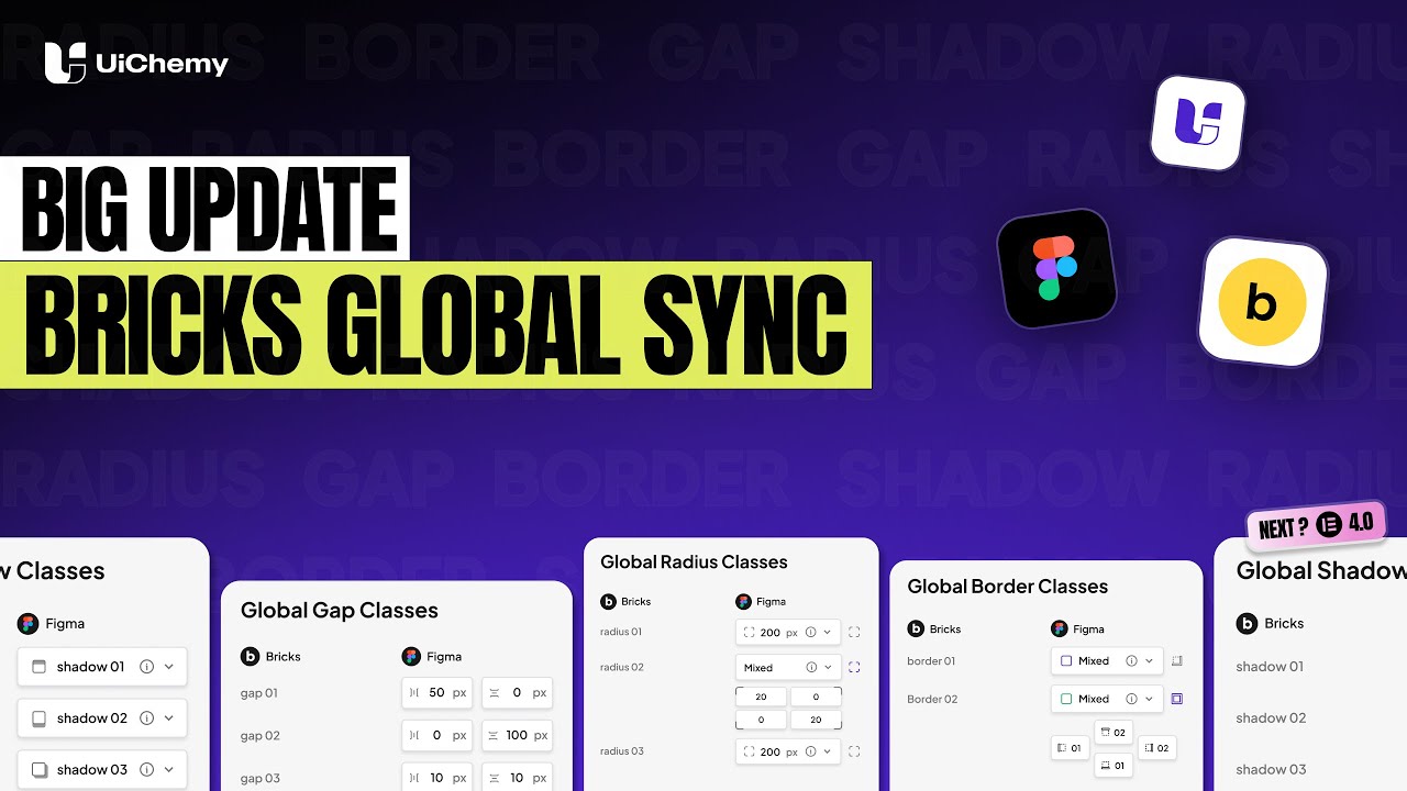 UiChemy Bricks Update: Full Design System Sync from Figma