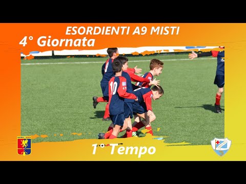 ESORDIENTI A9 MISTI 4 Giornata Dianese&Golfo - Sanremese 1 Tempo
