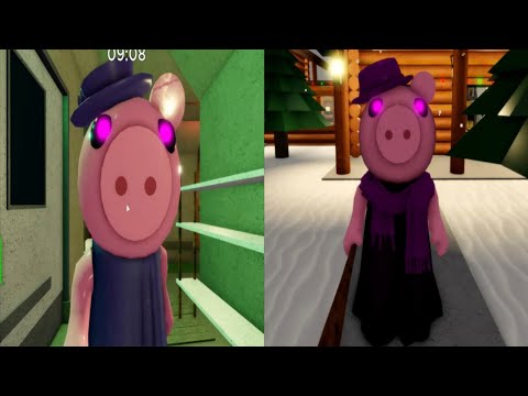 Redesign Grandmother Original vs RP Jumpscare - Roblox Piggy