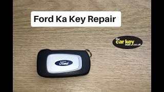 Ford Ka Flip Key Repair HOW TO fix worn buttons