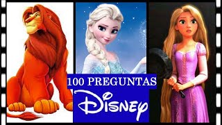 100 PREGUNTAS SOBRE DISNEY - Test/Trivia