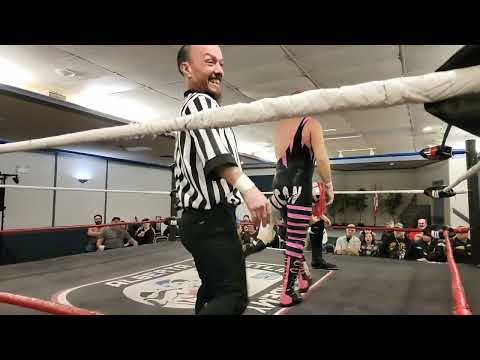 The Fabulous KiKi Roberts vs Veil CanAm Wrestling Innisfail Canada. 1/20/23