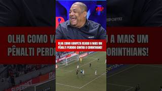 É INCRÍVEEEL! O HUGO SOUZA NÃO TOMA GOL DE PÊNALTI! | REAÇÃO DE VAMPETA | ATHLETICO-PR X CORINTHIANS