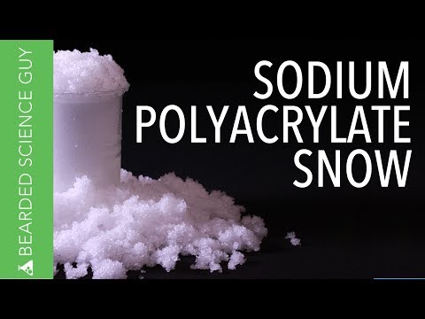 The Fake Snow Experiment (Sodium Polyacrylate) - (Chemistry)