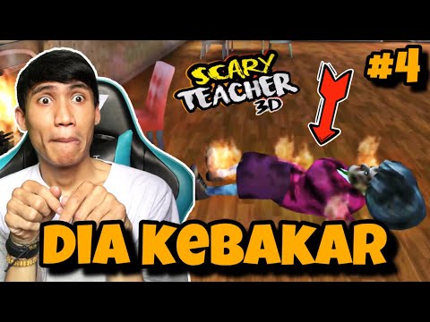 Dikerjain Sampe Gosong - Scary Teacher 3D #4