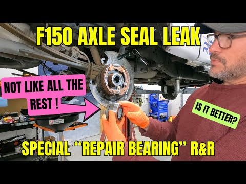 Ford f150 rear "axle repair bearing" replacement (leaking axle seal)
