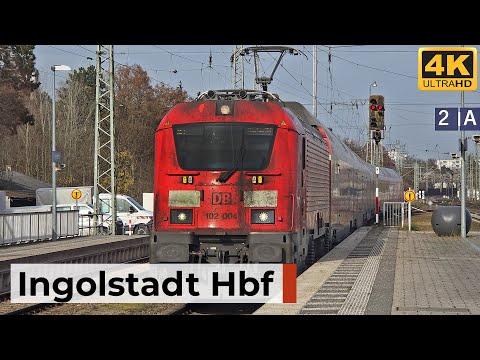 Ingolstadt Hbf 14/15.11.2025 - Nachtatmosphäre & lebhafter Regionalverkehr am Nachmittag