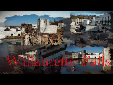 Abandoned Paper Factory  (Willamette Falls Oregon)