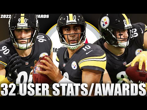 Season 1 Stats and Awards For All 32 Teams! Madden 23 Pittsburgh Steelers Franchise Ep 17