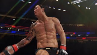 UFC4キャリアモード 引退間近の試合