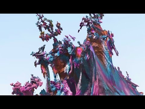 Animated Fractals 3D HD - Aexion Fractal (Mandelbulber)