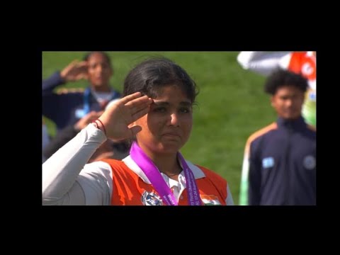 Congratulations Sharvari Shende World Champion 🏆🥇 #indianarchery #archary 