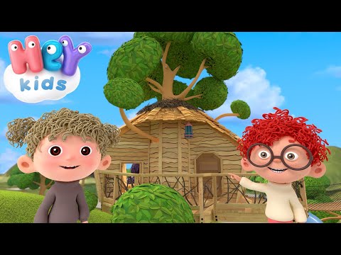 Domek na drzewie bajka | Piosenki dla dzieci - HeyKids