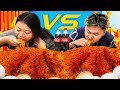 Gurungeatingchannel VS AYAN 10X SPICY NOODLES CHALLENGE