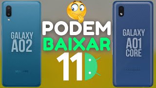 EST CHEGANDO ATUALIZAO PARA O GALAXY A02 E A01 Core ?!