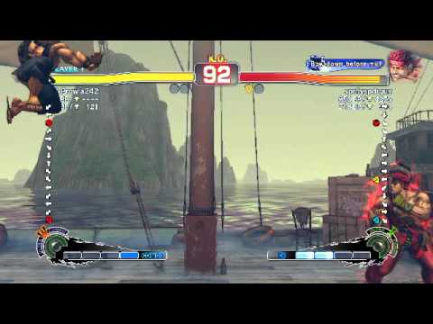 Ultra Street Fighter IV battle: Akuma vs Evil Ryu