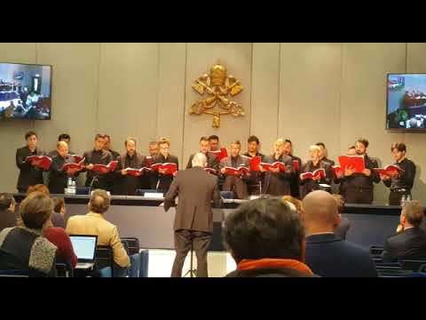 Presentazione del terzo cd della Cappella musicale pontificia «Sistina»