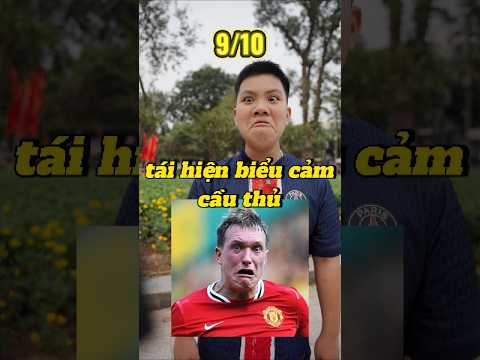 Tái hiện lại biểu cảm hài hước của các cầu thủ 😂😆 | Phat Freestyle