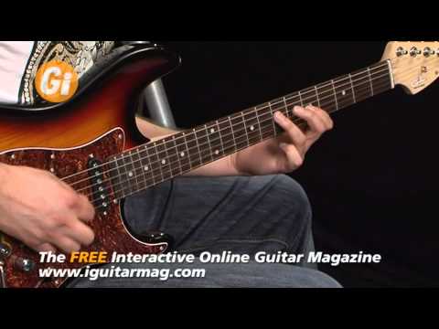 G&L Tribute S-500 Guitar Demo / Review With Tom Quayle iGuitar Mag Feature