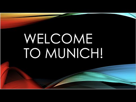 Welcome to Munich!