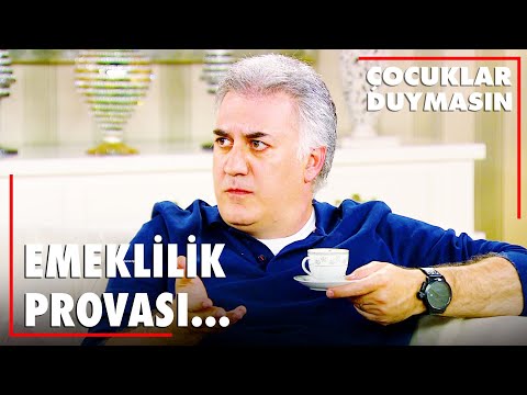 Haluk'un emeklilik provası - Çocuklar Duymasın 55. Bölüm