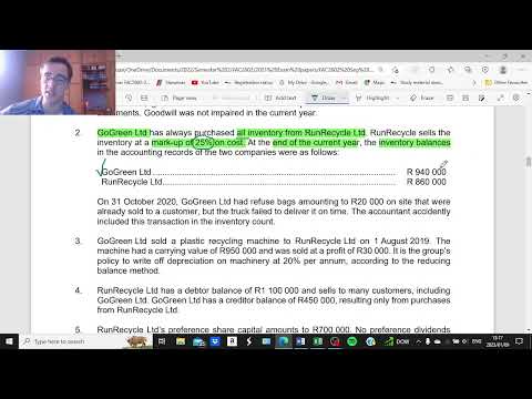 FAC2602 Sep Nov 2021 Question 1