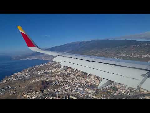LANDING IN TENERIFE NORTE (GCXO-Iberia Express-A321neo) [4K 60fps]