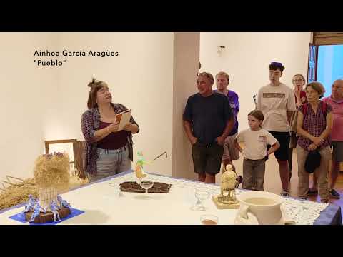La exposición itinerante sobre la mujer rural llega a las casas de cultura de Estella y Obanos