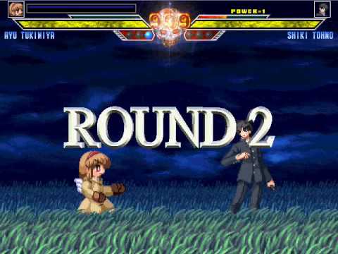 SS Ayu MUGEN #2 - Rouge Noir's Shiki Tohno in ReAct mode