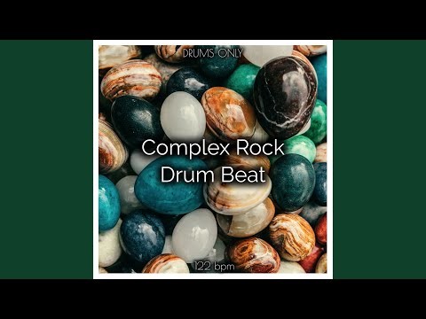Complex Rock Drum Beat 122 Bpm