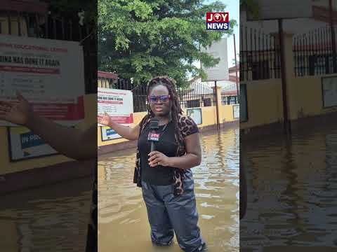 Floodwaters engulf school compound in Sampah Valley
