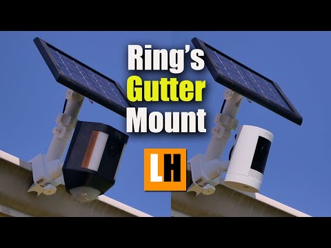 Ring Gutter Mount for Ring Spotlight Cam, Stick up Cam and Solar Panel