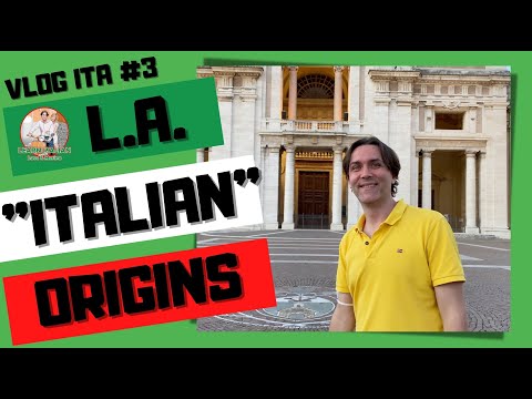 The Italian Origins of L A San Francisco | Vlog In Italian 3 Ita Eng Subs