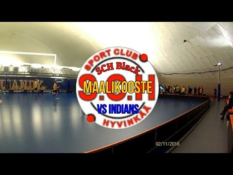 SCH Black vs Indians Maalikooste