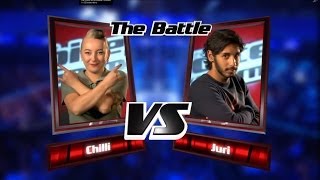 Chilli vs. Juri: Next To Me | The Voice of Germany 2013 | Battle