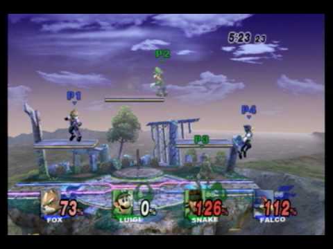 Herb 3: GF Kismet (Falco) and Reflex (Fox) vs. Billie (Snake) and Big Lou (Luigi) 2.1 - SSBB