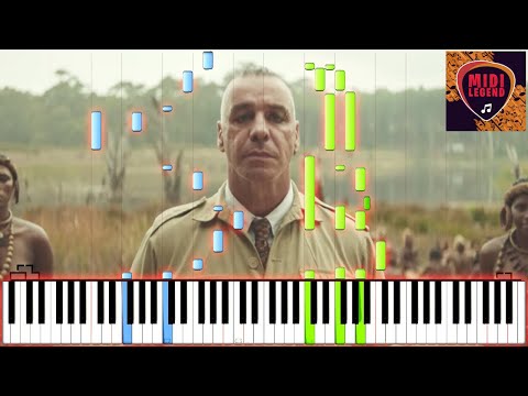 How To Play Rammstein - Ausländer - Piano Tutorial