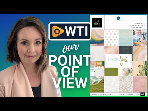 Heidi Swapp Care Free Paper 6X8 PAD - WTI product video review