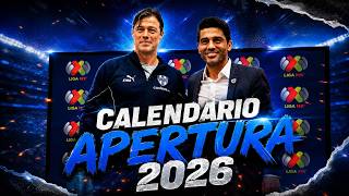 📅⚽CALENDARIO LIGA MX APERTURA 2026 | RAYADOS DE MONTERREY