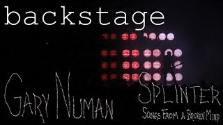 Backstage: Gary Numan with Producer Ade Fenton