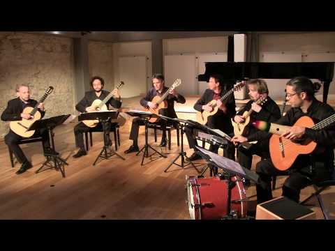 Guitarra a Seis, the new guitar sextet, plays Ginastera Malambo