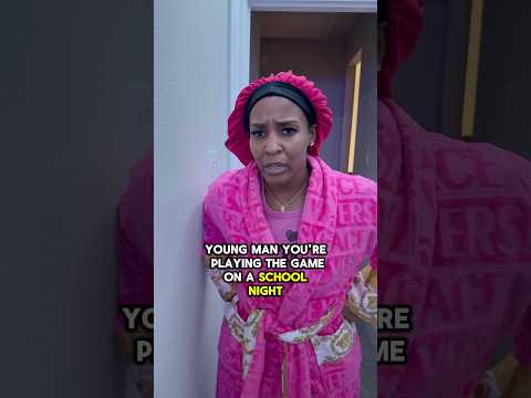 He Got Caught Playing The Game On A SCHOOL NIGHT! 😳