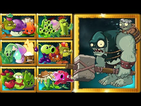 PvZ 2 - Random Team Plants vs Dark Ages Gargantuar LEVEL 10  - Which Team Plant 's Best ?