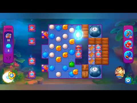 фишдом 2022  #  10948 уровень - прохождение без бустеров # Fishdom,   10948  level - no Boosters.