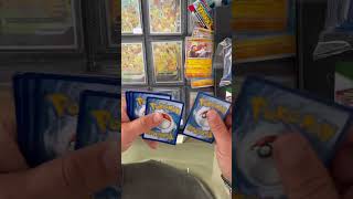 Found our extra Badpackluckguy today. But he was still happy with his cards 🥹 #pokemon #pokemontcg